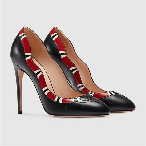 gucci snake pumps|gucci snake shoes women's.